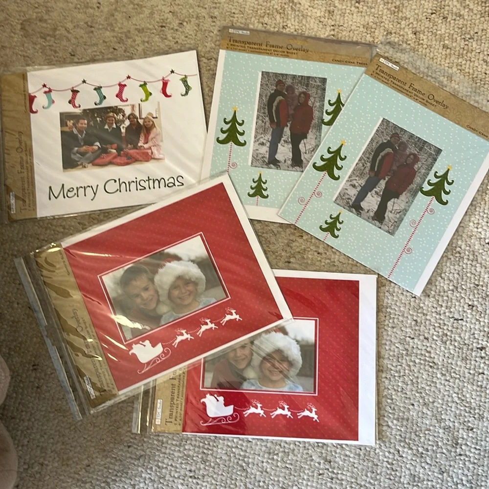 Transparent Frame Overlay-Christmas - Picture 1 of 6
